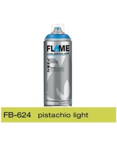 Flame Blue Low Pressure Acrylic Spray Paint 400 ML - Pistachio Light