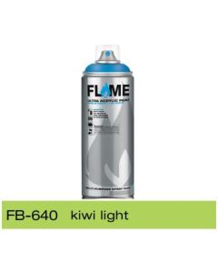 Flame Blue Low Pressure Acrylic Spray Paint 400 ML - Kiwi Light