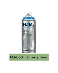 Flame Blue Low Pressure Acrylic Spray Paint 400 ML - Tarzan Green