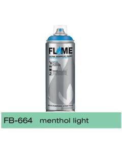 Flame Blue Low Pressure Acrylic Spray Paint 400 ML - Menthol Light