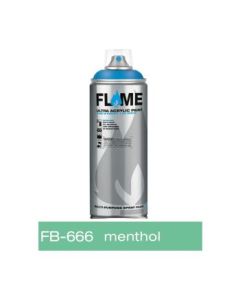 Flame Blue Low Pressure Acrylic Spray Paint 400 ML - Menthol