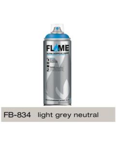 Flame Blue Low Pressure Acrylic Spray Paint 400 ML - Light Grey Neutral