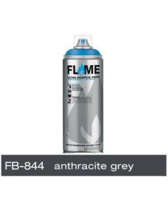 Flame Blue Low Pressure Acrylic Spray Paint 400 ML - Anthracite Grey