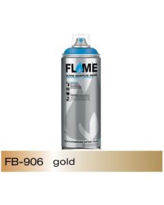 Flame Blue Low Pressure Acrylic Spray Paint 400 ML - Gold