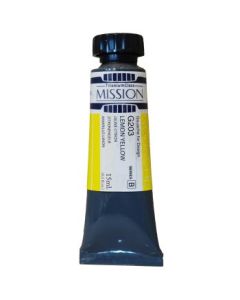 Mijello Mission Titanium Class Gouache for Design - Lemon Yellow (203) - 15 ML