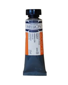 Mijello Mission Titanium Class Gouache for Design - Vermilion (207) - 15 ML