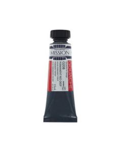 Mijello Mission Titanium Class Gouache for Design - Permanent Red Deep (208) - 15 ML