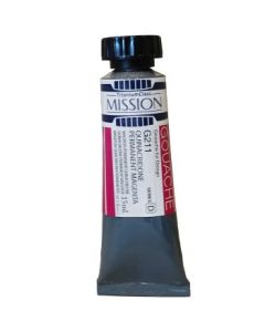 Mijello Mission Titanium Class Gouache for Design - Quinacridone Permanent Magenta (211) - 15 ML