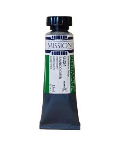 Mijello Mission Titanium Class Gouache for Design - Bamboo Green (224) - 15 ML