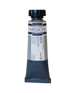 Mijello Mission Titanium Class Gouache for Design - Basic Grey (233) - 15 ML