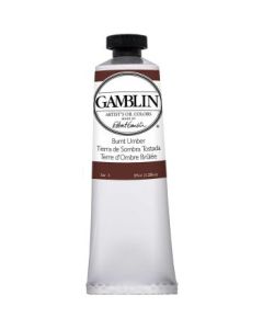 Gamblin Artists' Oil Colour - Tube of 37 ML - Burnt Umber (080)