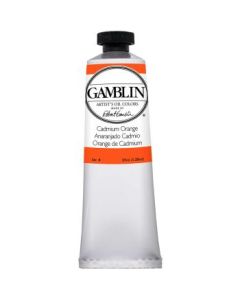 Gamblin Artists' Oil Colour - Tube of 37 ML - Cadmium Orange (120)