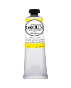 Gamblin Artists' Oil Colour - Tube of 37 ML - Cadmium Lemon (165)