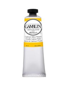 Gamblin Artists' Oil Colour - Tube of 37 ML - Cadmium Yellow Medium (180)