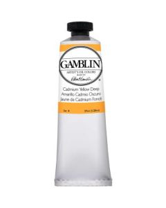 Gamblin Artists' Oil Colour - Tube of 37 ML - Cadmium Yellow Deep (190)