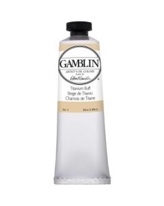 Gamblin Artists' Oil Colour - Tube of 37 ML - Titanium Buff (815)