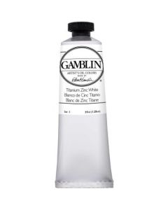 Gamblin Artists' Oil Colour - Tube of 37 ML - Titanium-Zinc White (820)