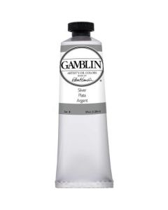 Gamblin Artists' Oil Colour - Tube of 37 ML - Silver (940)