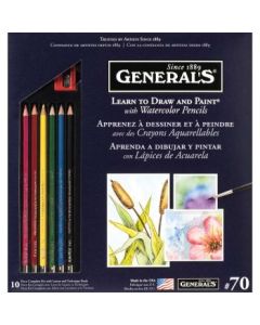 General's Learn to Draw and Paint with Kimberly Watercolour Pencils