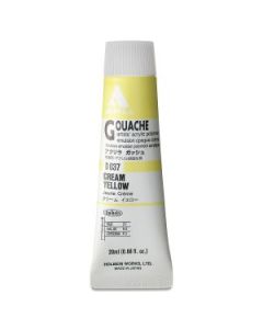 Holbein Artist Acrylic Polymer - Acryla Gouache Tube of 20 ML - Cream Yellow (37)