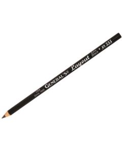 General's Layout Pencil - Extra Black