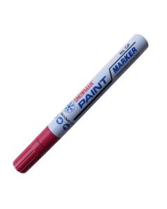 Snowman Oil Based Paint Marker - Red - Medium Tip