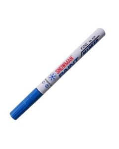 Snowman Oil Based Paint Marker - Blue - Fine Tip