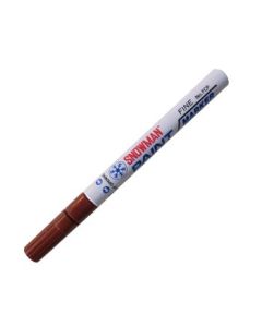 Snowman Oil Based Paint Marker - Brown - Fine Tip