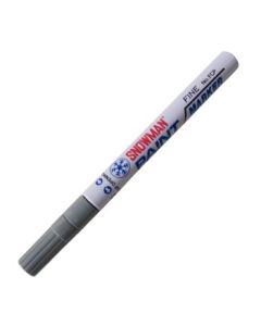 Snowman Oil Based Paint Marker - Grey - Fine Tip