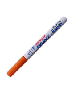 Snowman Oil Based Paint Marker - Orange - Fine Tip