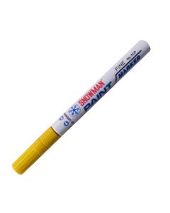 Snowman Oil Based Paint Marker - Yellow - Fine Tip