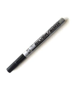 Snowman Oil Based Paint Marker - Silver - Fine Tip