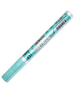 Snowman Oil Based Paint Marker - Metallic Green - Medium Tip