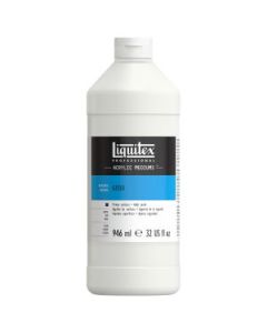 Liquitex Surface Preparation - Professional Acrylic Gesso White - Bottle of 946 ML