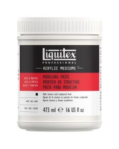 Liquitex Gels & Pastes - Professional Modeling Paste - Jar of 473 ML