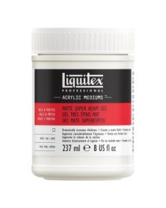 Liquitex Gels & Pastes - Professional Matte Super Heavy Gel - Jar of 237 ML