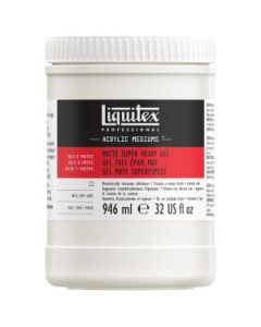 Liquitex Gels & Pastes - Professional Matte Super Heavy Gel - Jar of 946 ML