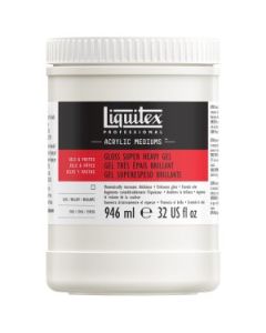 Liquitex Gels & Pastes - Professional Gloss Super Heavy Gel - Jar of 946 ML