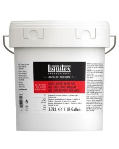 Liquitex Gels & Pastes - Professional Gloss Super Heavy Gel - Jar of 3.78 L