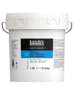 Liquitex Surface Preparation - Professional Acrylic Gesso Transparent - Bottle of 3.78 L