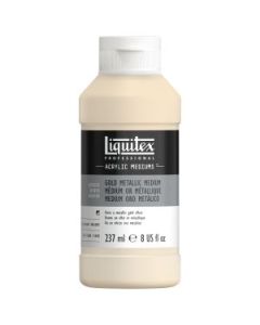 Liquitex Effects - Professional Gold Metallic Medium - Jar of 237 ML