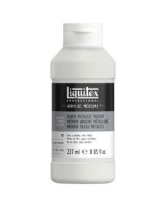 Liquitex Effects - Professional Silver Metallic Medium - Jar of 237 ML