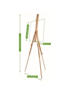 MABEF Beech Wood Universal Field Easel