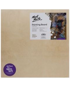 Mont Marte Premium Wooden Painting Board - 16 x 16" or 40.6 x 40.6 cm