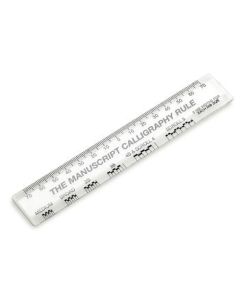 Manuscript Calligraphy Ruler - 6 Inch