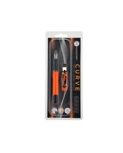 Manuscript Curve Calligraphy Pen - Orange with Iridium Nib