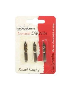 Manuscript - Leonardt Dip Nib Set - Round Hand 2