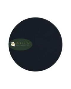 Monalisa Artists' Black Primed Cotton Round Canvas Board / Panel - Fine Grain - 450 GSM / 10 Oz - 12" or 30.5 CM