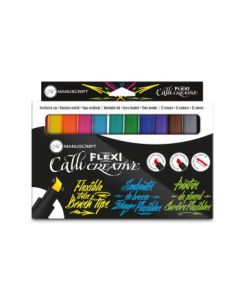 Manuscript - Callicreative Flexi Tip Markers - Set of 12