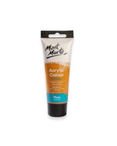 Mont Marte Signature Acrylic Paint - Tube of 75 ml (2.5 Oz) - Raw Sienna